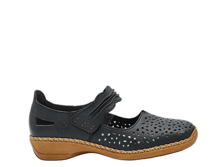 Pantofi Dama Piele Naturala Rieker RIEK 41399 - Rieker - amely.ro