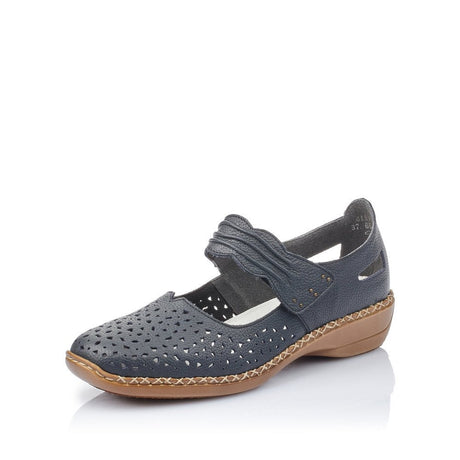 Pantofi Dama Piele Naturala Rieker RIEK 41399 - Rieker - amely.ro
