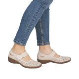 Pantofi Dama Piele Naturala Rieker RIEK 41399 - Rieker - amely.ro