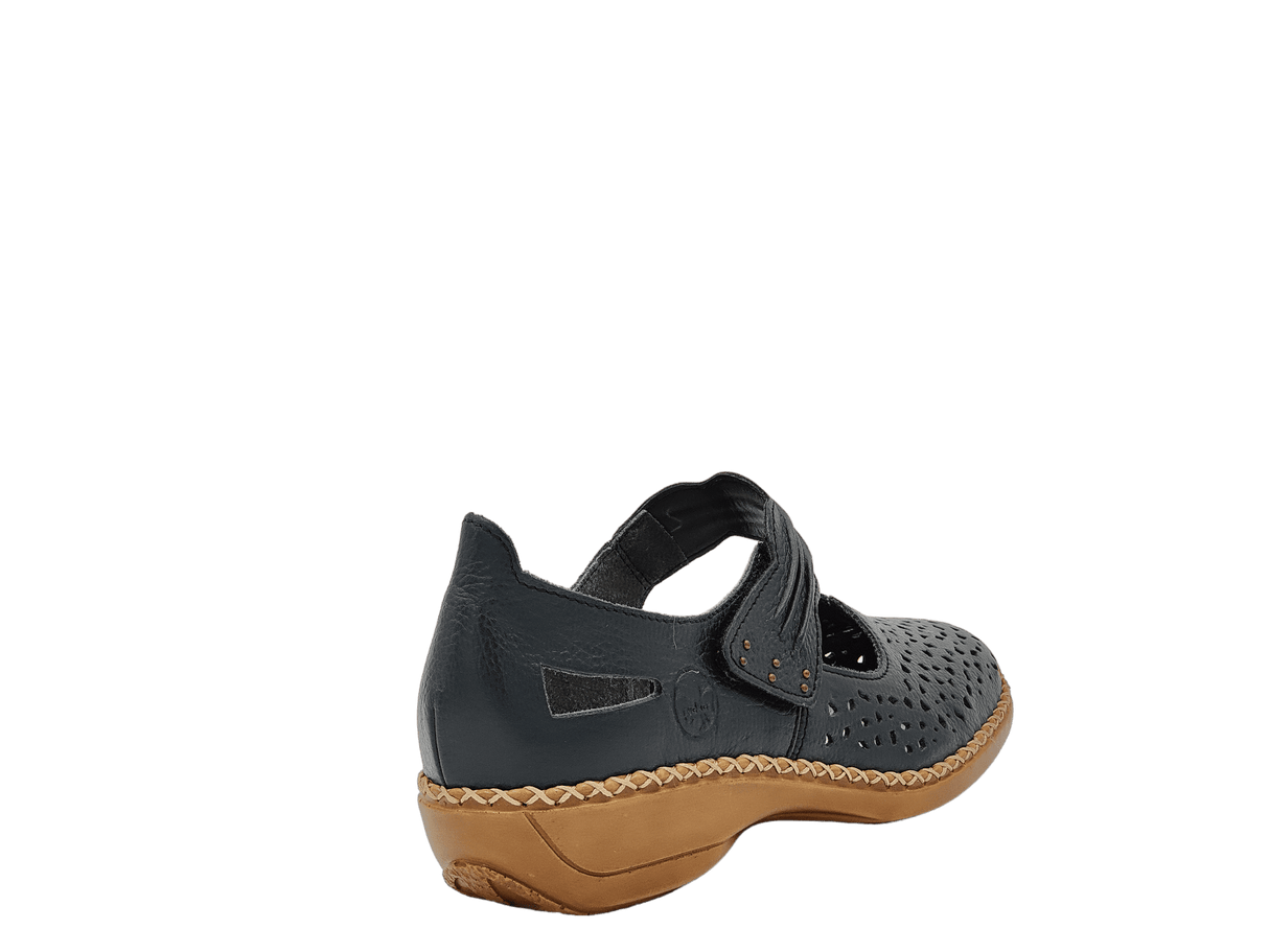 Pantofi Dama Piele Naturala Rieker RIEK 41399 - Rieker - amely.ro