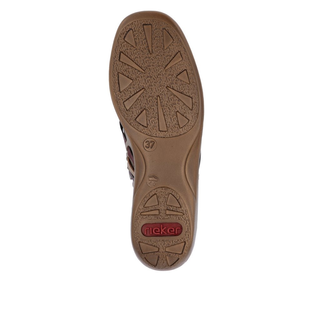 Pantofi Dama Piele Naturala Rieker RIEK 413V8 - Rieker - amely.ro