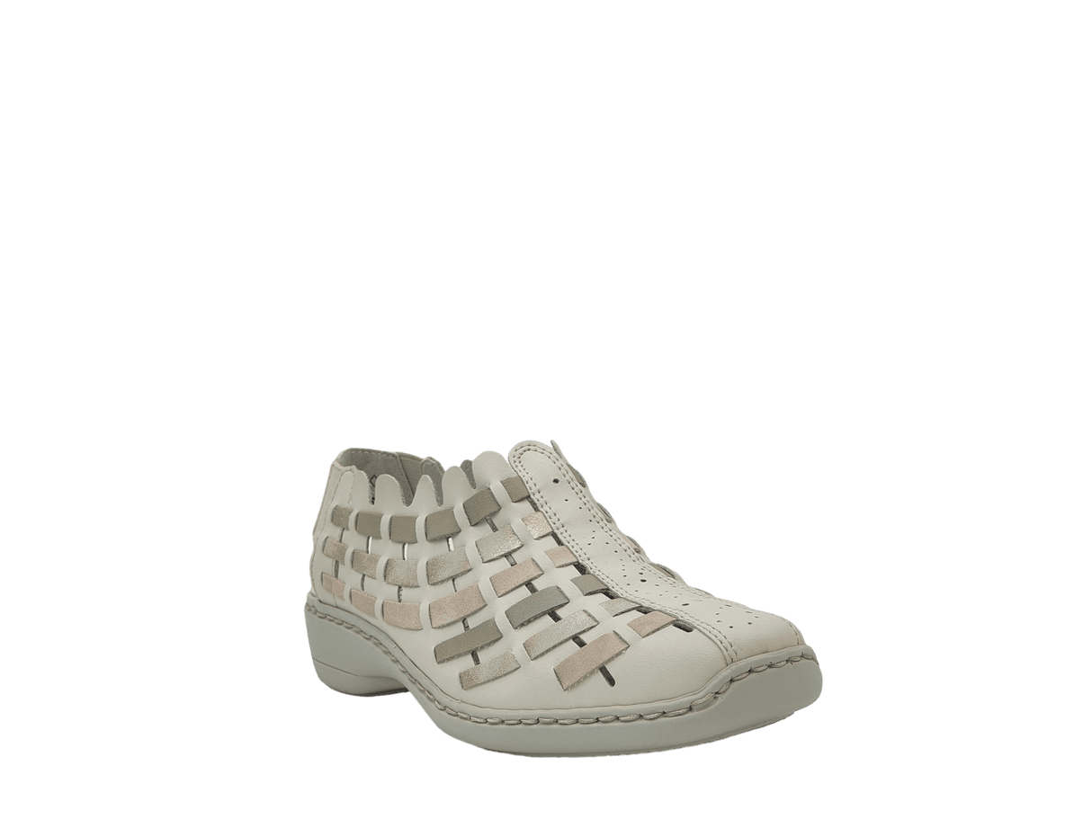 Pantofi Dama Piele Naturala Rieker RIEK 413V8 - Rieker - amely.ro