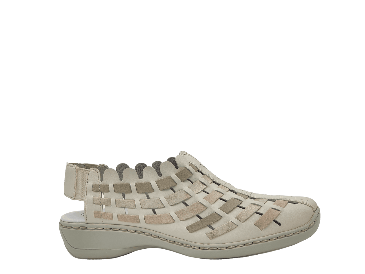 Pantofi Dama Piele Naturala Rieker RIEK 413V8 - Rieker - amely.ro