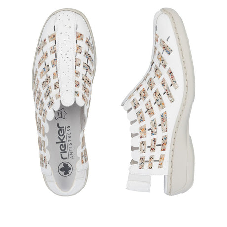 Pantofi Dama Piele Naturala Rieker RIEK 413V8 - Rieker - amely.ro