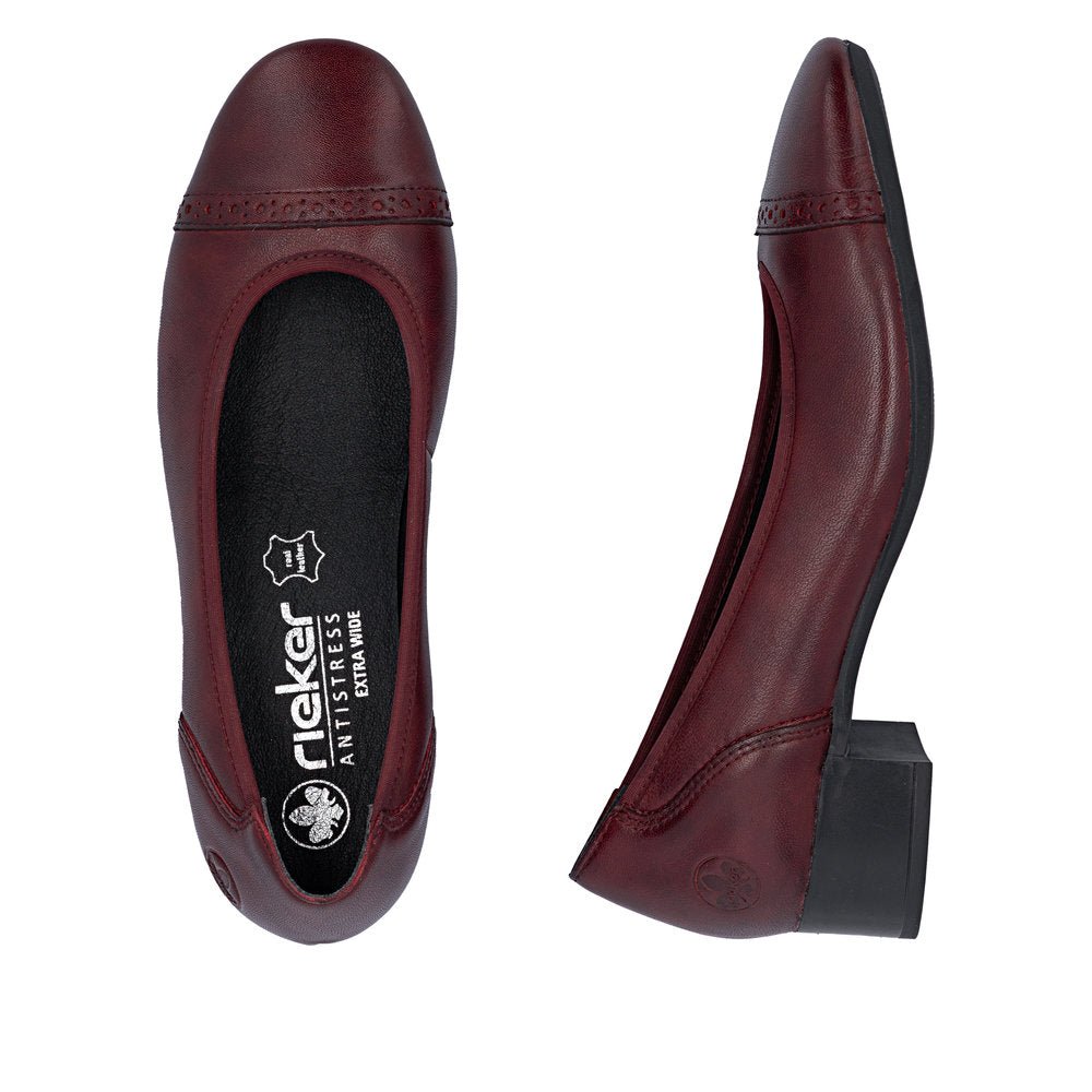 Pantofi Dama Piele Naturala Rieker RIEK 43450 - Rieker - amely.ro