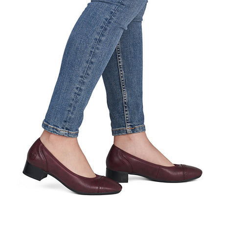 Pantofi Dama Piele Naturala Rieker RIEK 43450 - Rieker - amely.ro