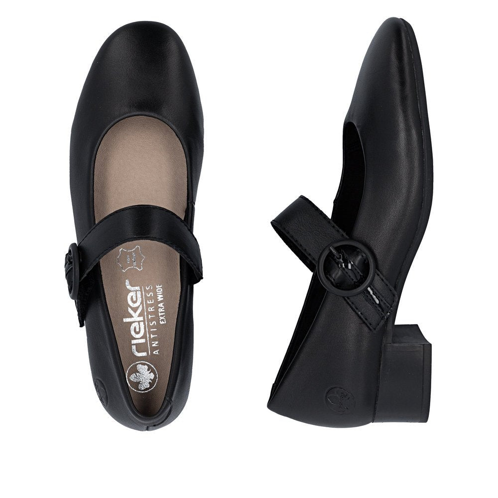 Pantofi Dama Piele Naturala Rieker RIEK 43455 - Rieker - amely.ro