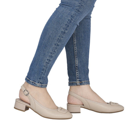 Pantofi Dama Piele Naturala Rieker RIEK 43456 - Rieker - amely.ro