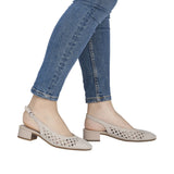 Pantofi Dama Piele Naturala Rieker RIEK 43457 - Rieker - amely.ro