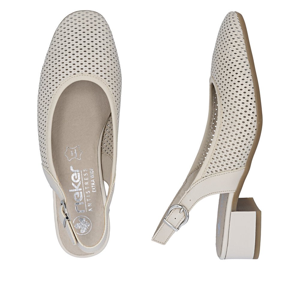 Pantofi Dama Piele Naturala Rieker RIEK 43458 - Rieker - amely.ro