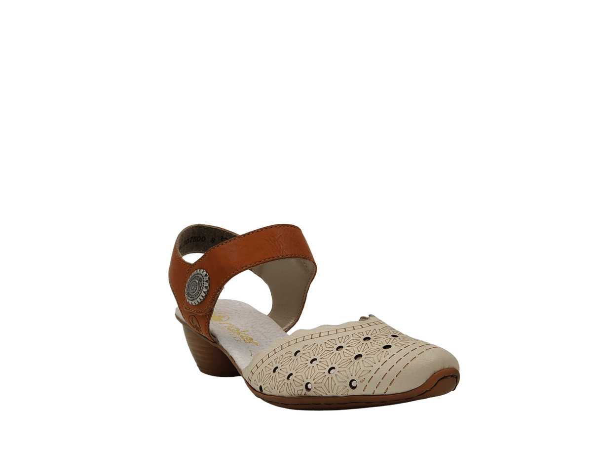 Pantofi Dama Piele Naturala Rieker RIEK 43703 - Rieker - amely.ro