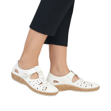 Pantofi Dama Piele Naturala Rieker RIEK 44852 - Rieker - amely.ro