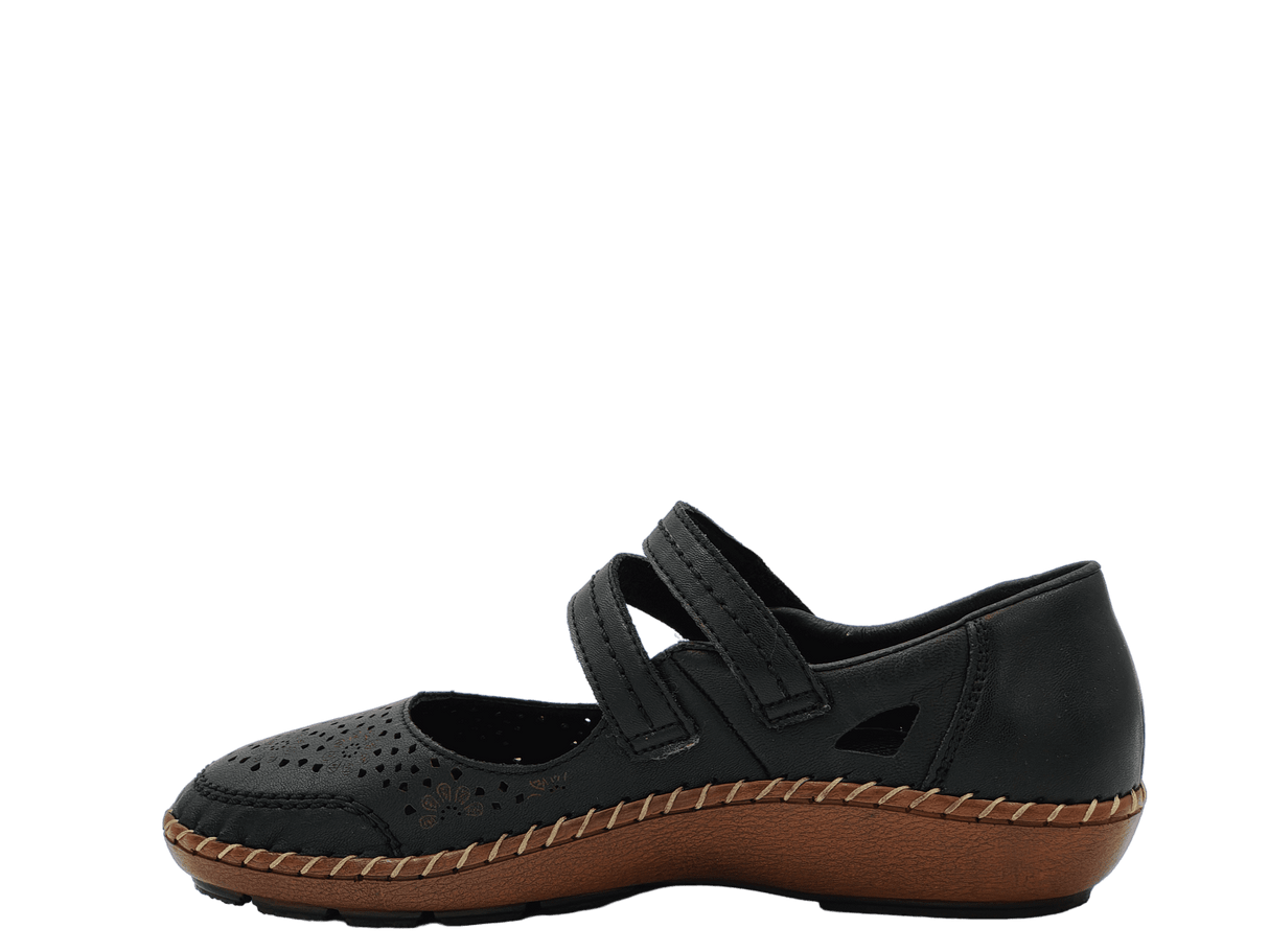 Pantofi Dama Piele Naturala Rieker RIEK 44875 - Rieker - amely.ro