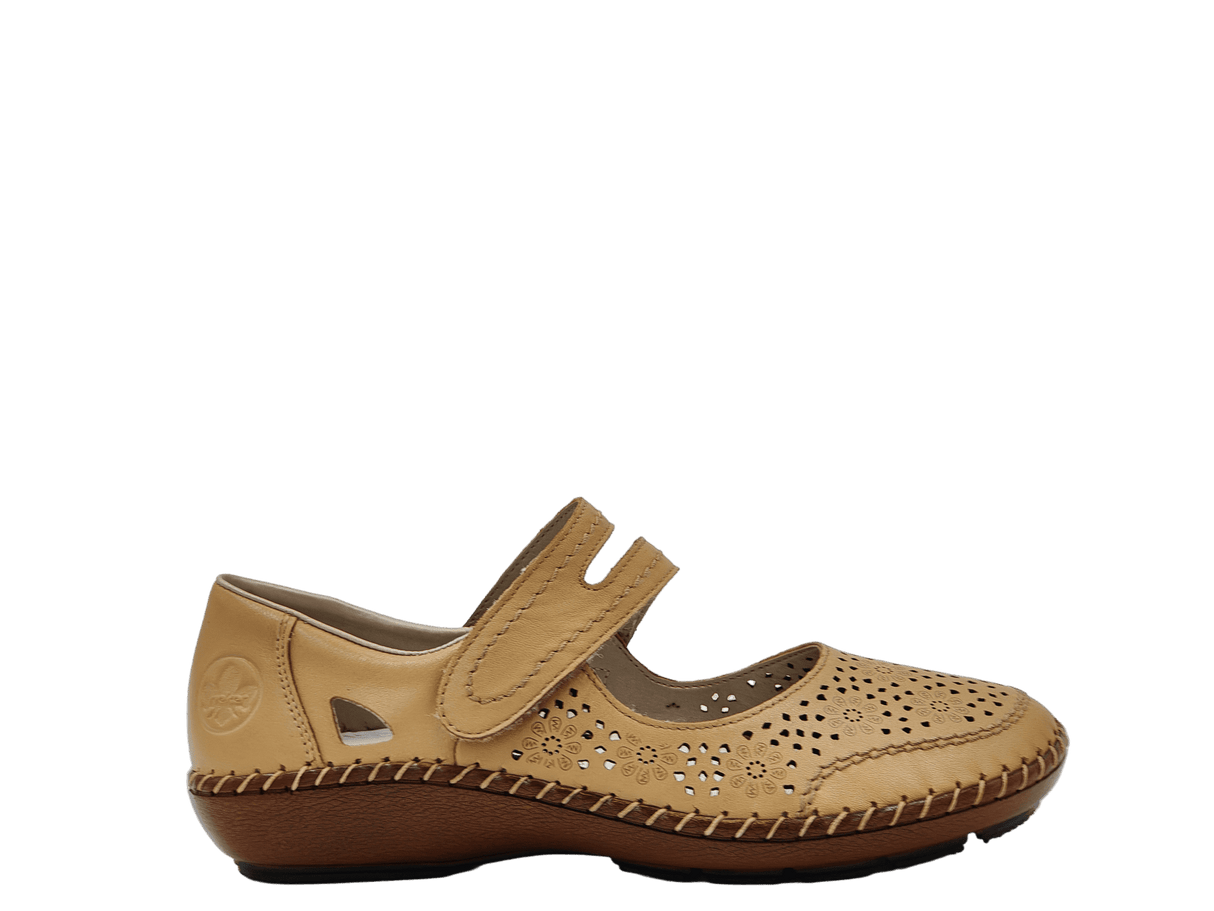 Pantofi Dama Piele Naturala Rieker RIEK 44875 - Rieker - amely.ro