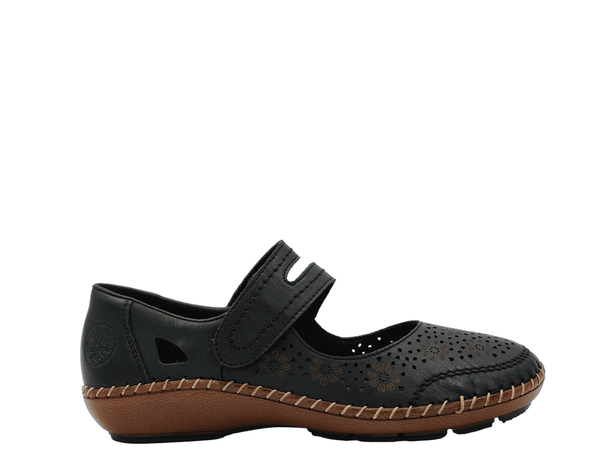 Pantofi Dama Piele Naturala Rieker RIEK 44875 - Rieker - amely.ro