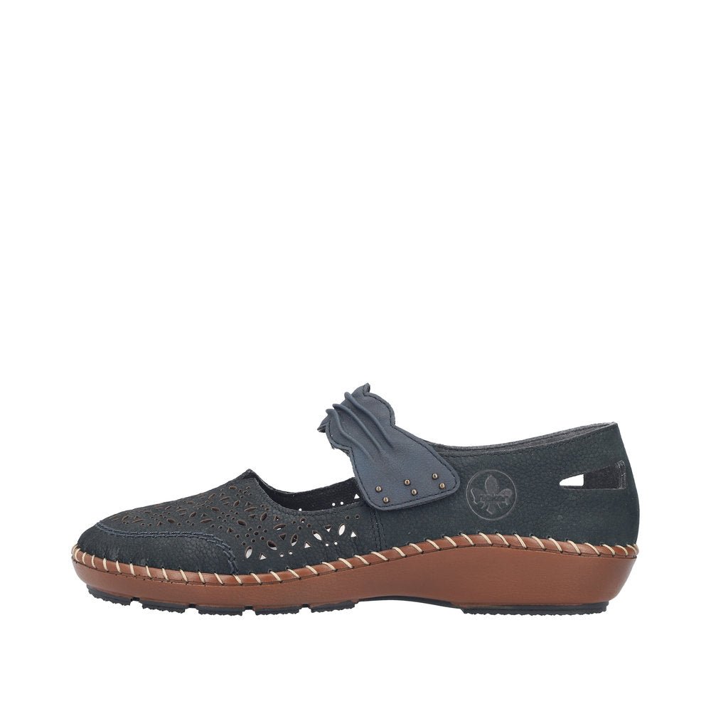 Pantofi Dama Piele Naturala Rieker RIEK 44896 - Rieker - amely.ro