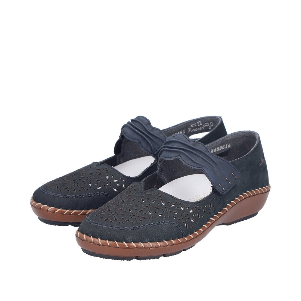 Pantofi Dama Piele Naturala Rieker RIEK 44896 - Rieker - amely.ro