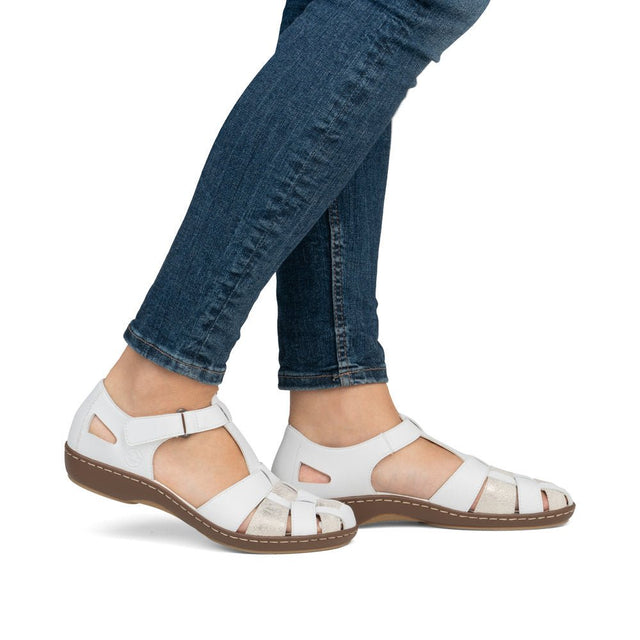 Pantofi Dama Piele Naturala Rieker RIEK 45869 - Rieker - amely.ro
