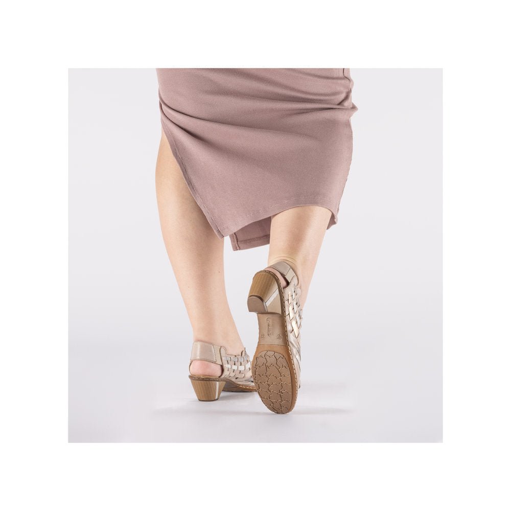 Pantofi Dama Piele Naturala Rieker RIEK 46778 - Rieker - amely.ro