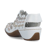 Pantofi Dama Piele Naturala Rieker RIEK 47156 - Rieker - amely.ro