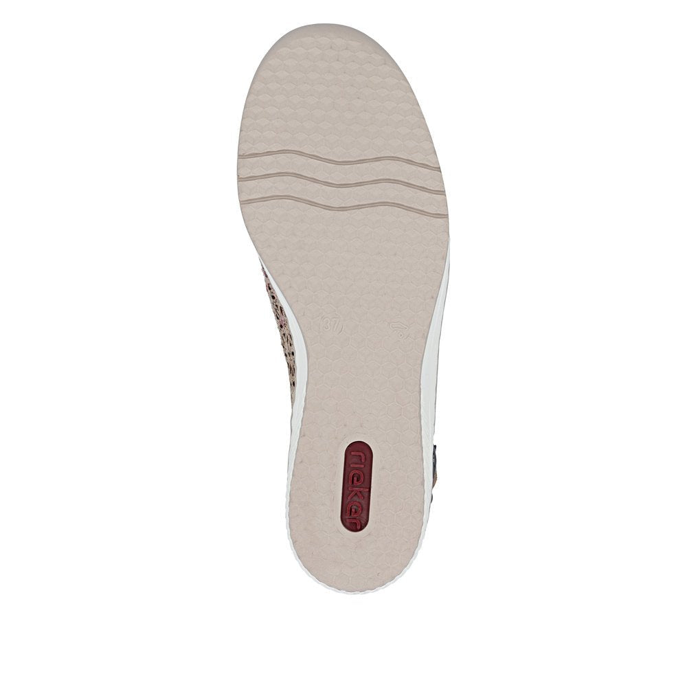 Pantofi Dama Piele Naturala Rieker RIEK 48763 - Rieker - amely.ro