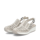 Pantofi Dama Piele Naturala Rieker RIEK 48763 - Rieker - amely.ro