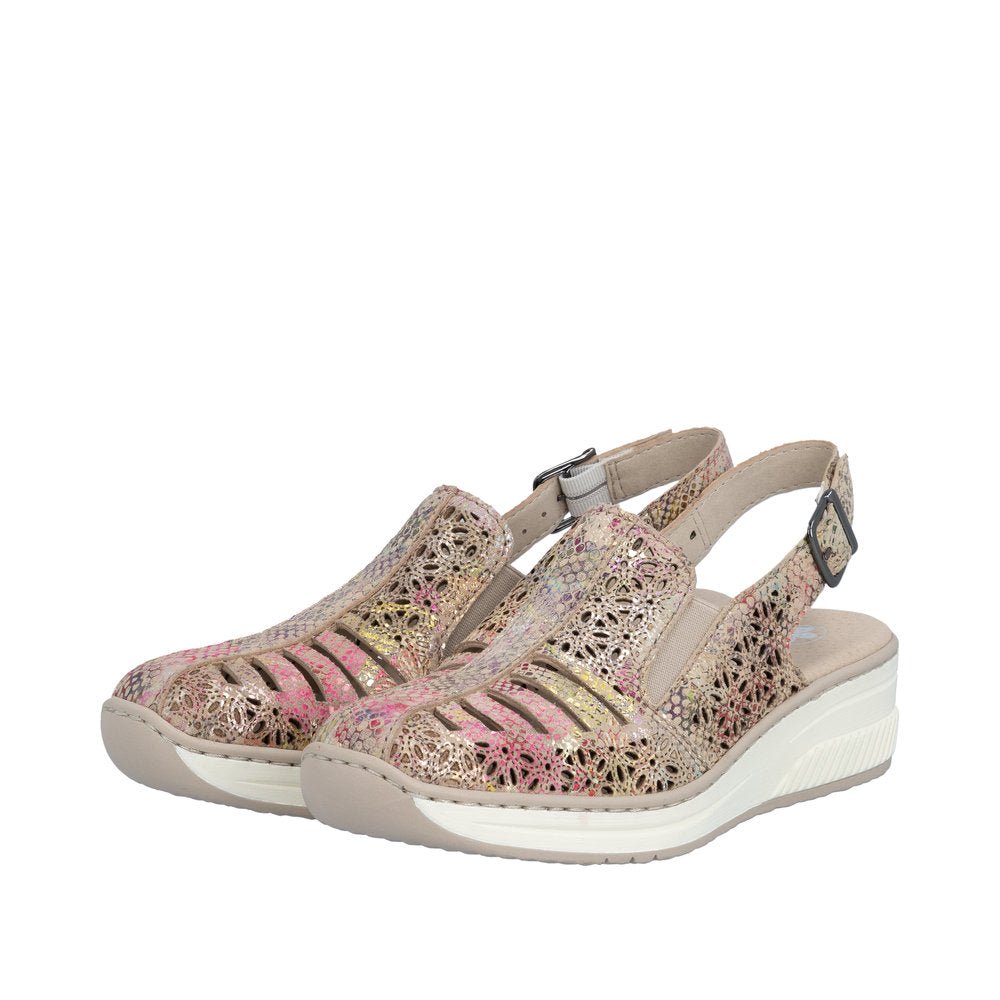 Pantofi Dama Piele Naturala Rieker RIEK 48763 - Rieker - amely.ro