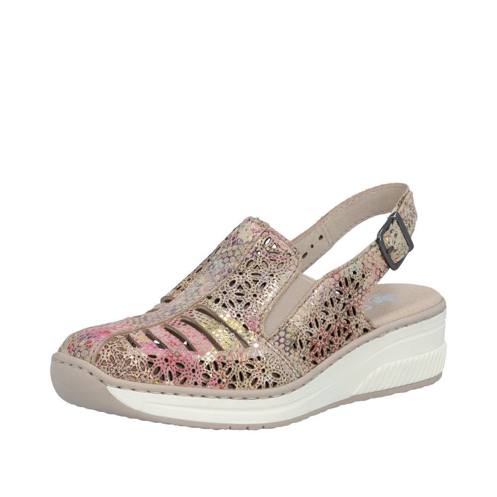 Pantofi Dama Piele Naturala Rieker RIEK 48763 - Rieker - amely.ro