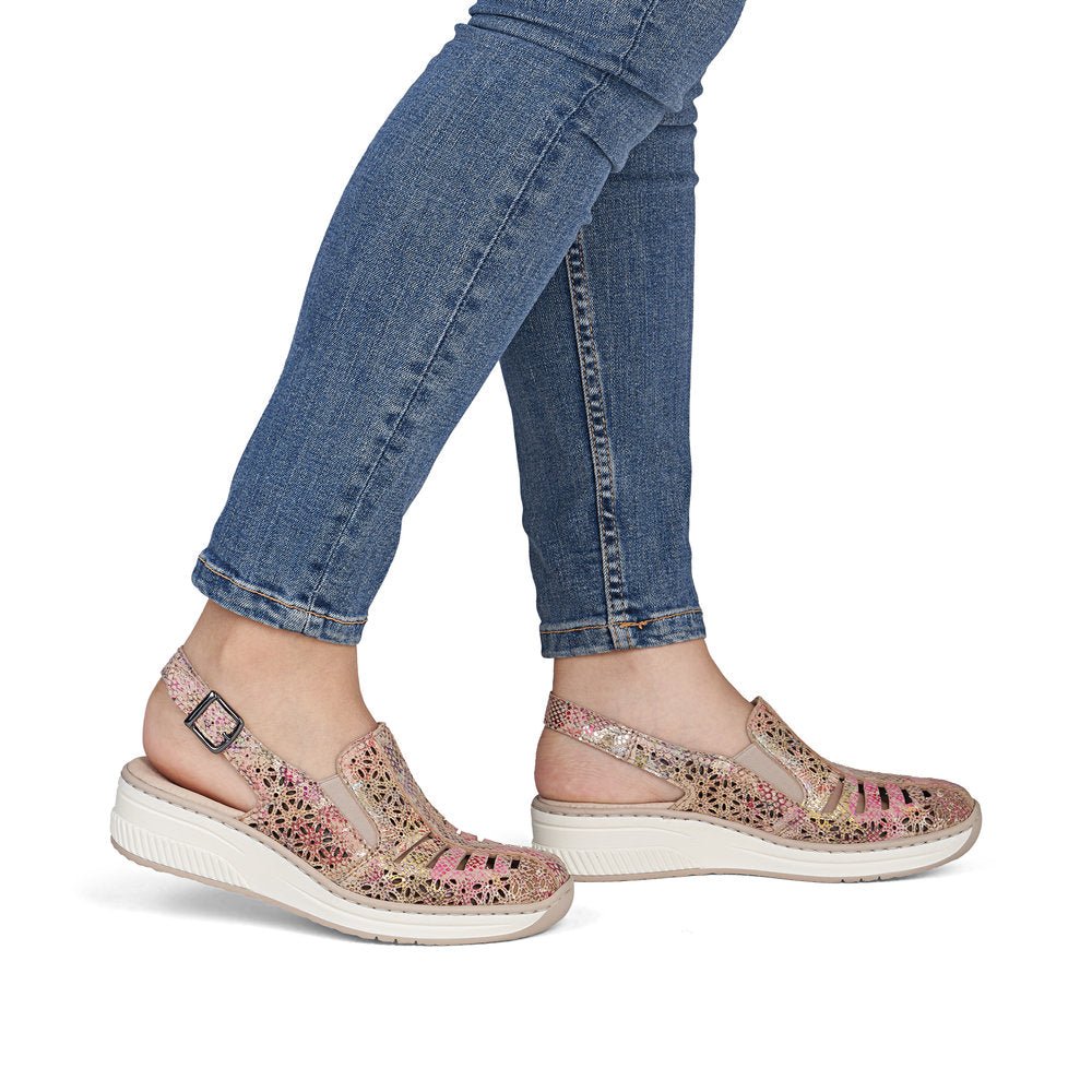 Pantofi Dama Piele Naturala Rieker RIEK 48763 – amely.ro