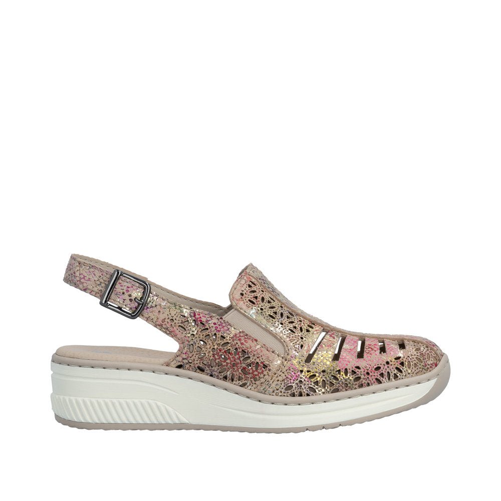 Pantofi Dama Piele Naturala Rieker RIEK 48763 - Rieker - amely.ro