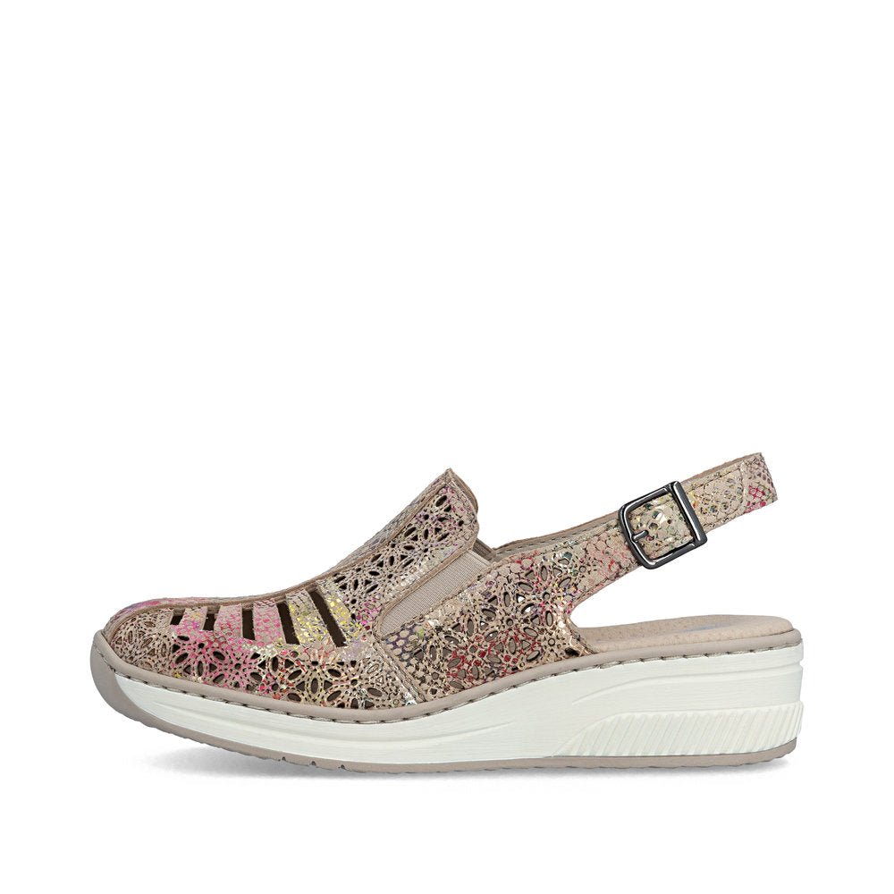 Pantofi Dama Piele Naturala Rieker RIEK 48763 - Rieker - amely.ro