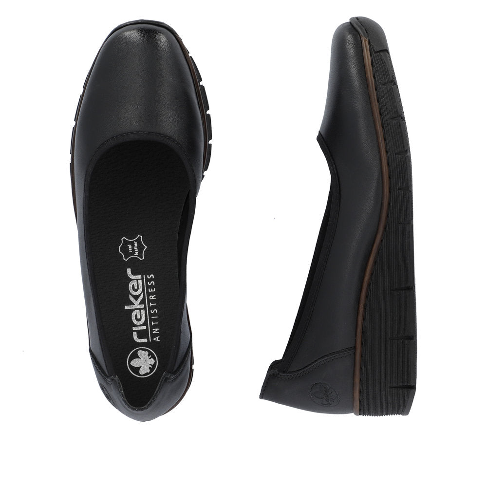 Pantofi Dama Piele Naturala Rieker RIEK 53755 - Rieker - amely.ro