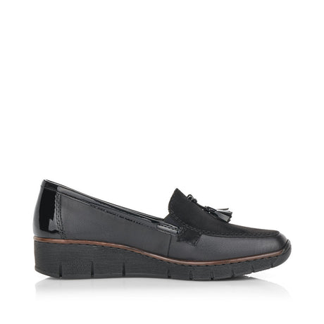 Pantofi Dama Piele Naturala Rieker RIEK 53771 - Rieker - amely.ro