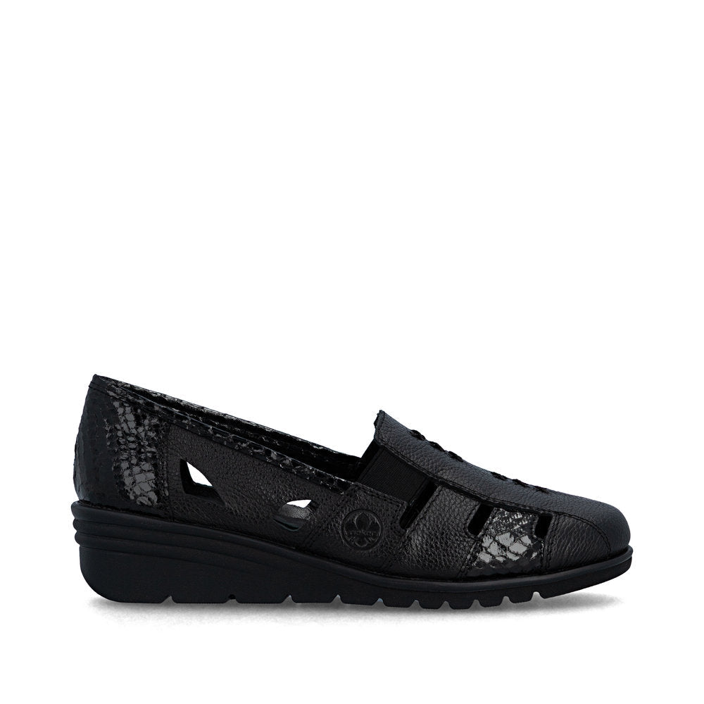 Pantofi Dama Piele Naturala Rieker RIEK L5358 - Rieker - amely.ro