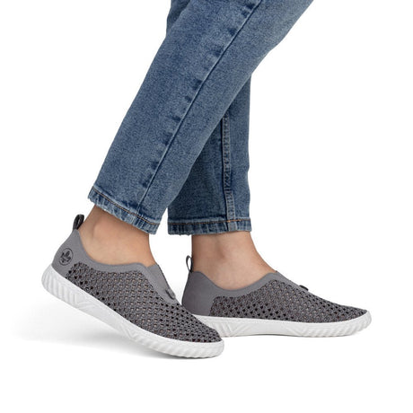Pantofi Dama Piele Naturala Rieker RIEK N0965 - Rieker - amely.ro