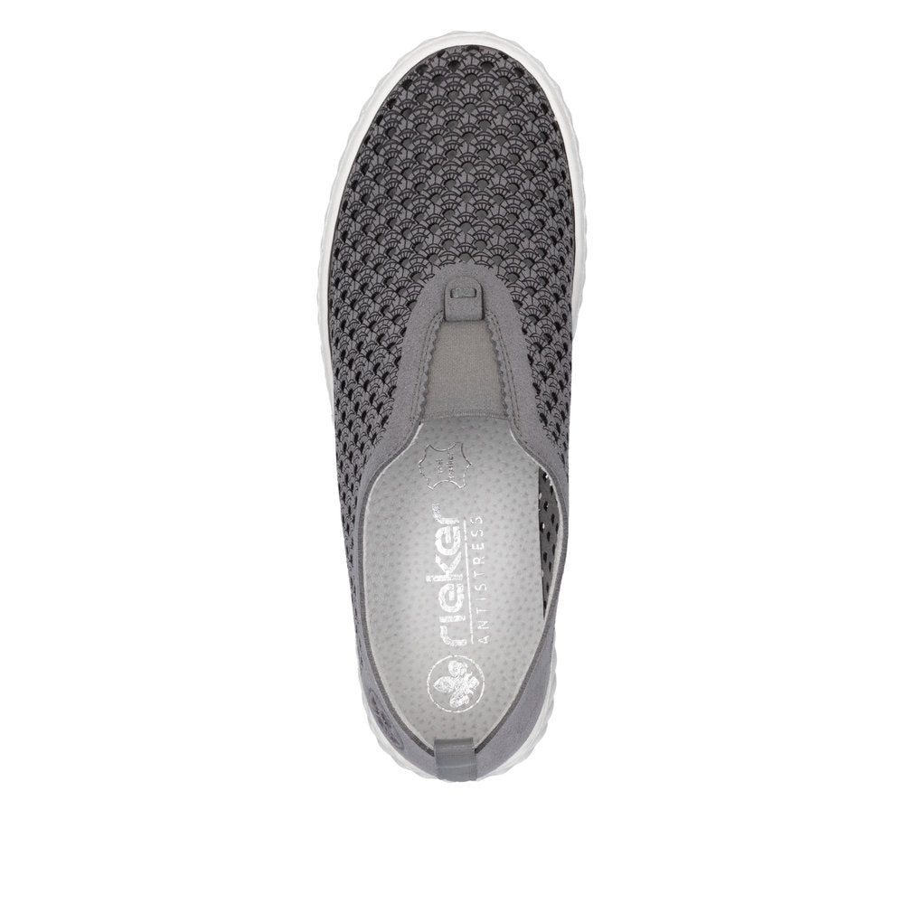 Pantofi Dama Piele Naturala Rieker RIEK N0965 - Rieker - amely.ro