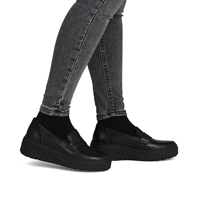 Pantofi Dama Piele Naturala Rieker RIEK N2562 - Rieker - amely.ro