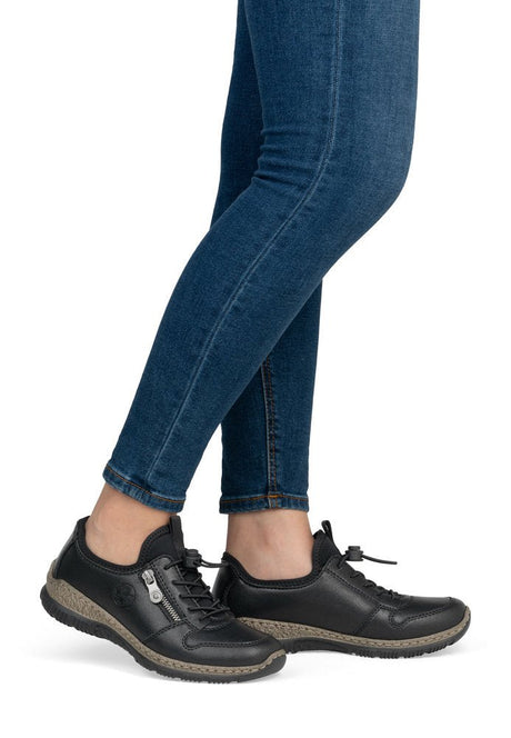 Pantofi Dama Piele Naturala Rieker RIEK N32G0 - Rieker - amely.ro