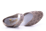 Pantofi Dama Rieker Piele Naturala Riek 43786 /Bej - Rieker - amely.ro