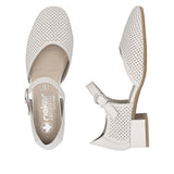 Pantofi din Piele Naturala Rieker 43460 - 00 - Rieker - amely.ro