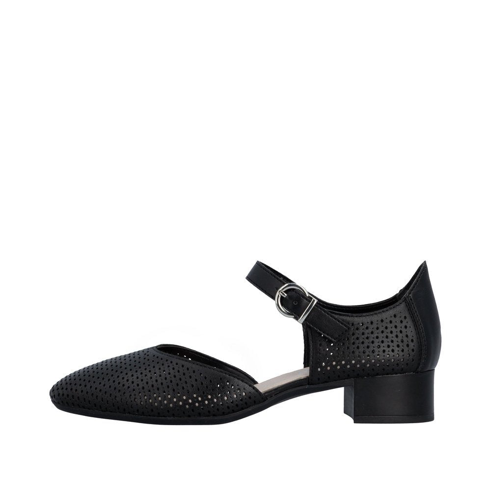 Pantofi din Piele Naturala Rieker 43460 - 00 - Rieker - amely.ro