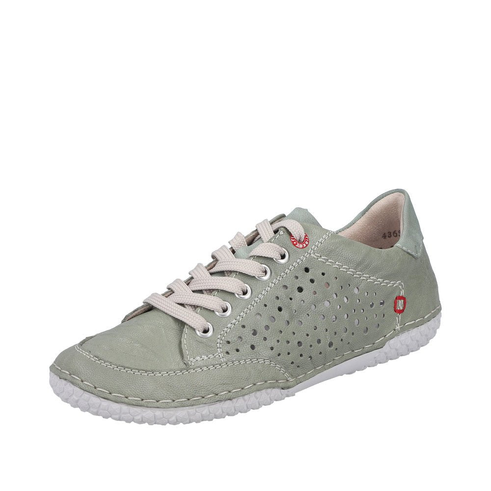 Pantofi din Piele Naturala Rieker 43651-52 - Rieker - amely.ro
