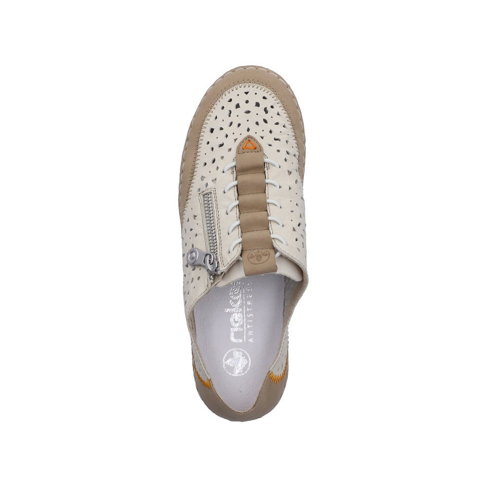 Pantofi din Piele Naturala Rieker 43665-64 - Rieker - amely.ro