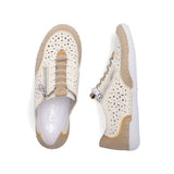 Pantofi din Piele Naturala Rieker 43665-64 - Rieker - amely.ro