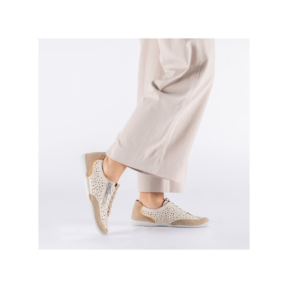 Pantofi din Piele Naturala Rieker 43665-64 - Rieker - amely.ro