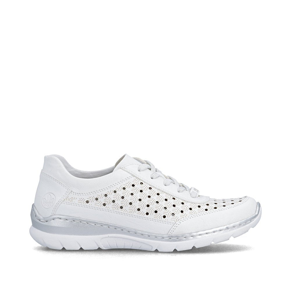 Pantofi din Piele Naturala Rieker L3217 - 80 - Rieker - amely.ro