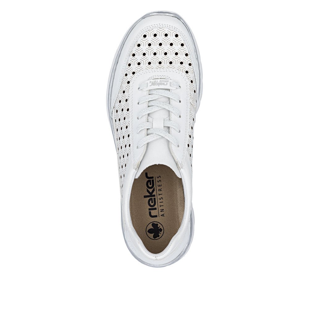 Pantofi din Piele Naturala Rieker L3217 - 80 - Rieker - amely.ro