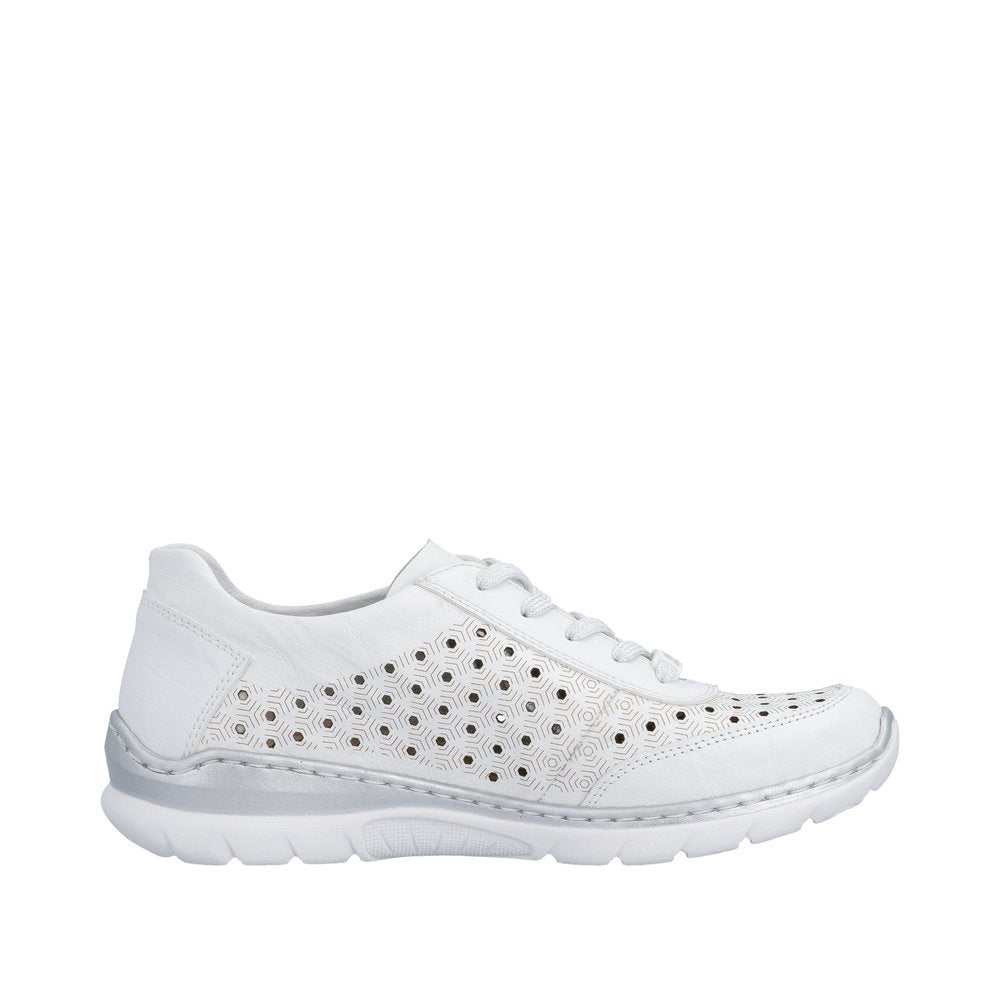 Pantofi din Piele Naturala Rieker L3217 - 80 - Rieker - amely.ro