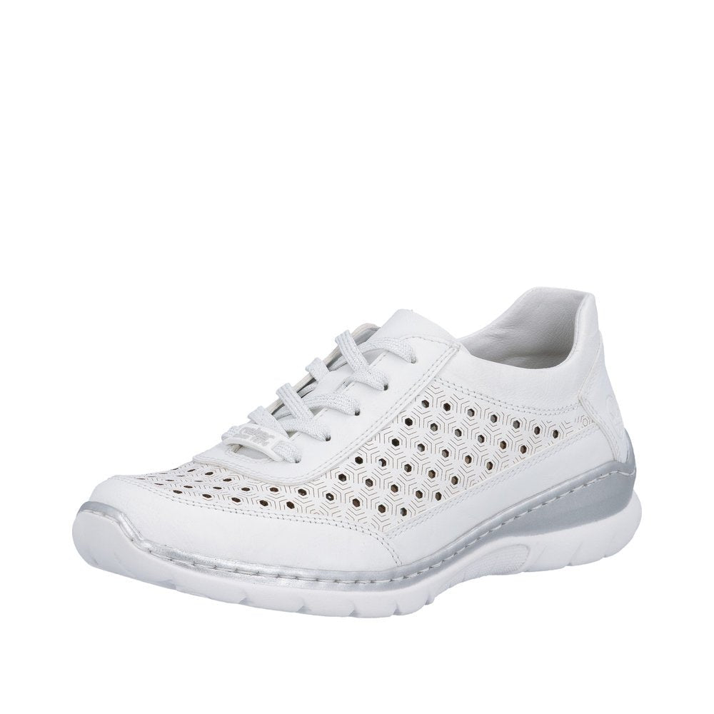 Pantofi din Piele Naturala Rieker L3217 - 80 - Rieker - amely.ro