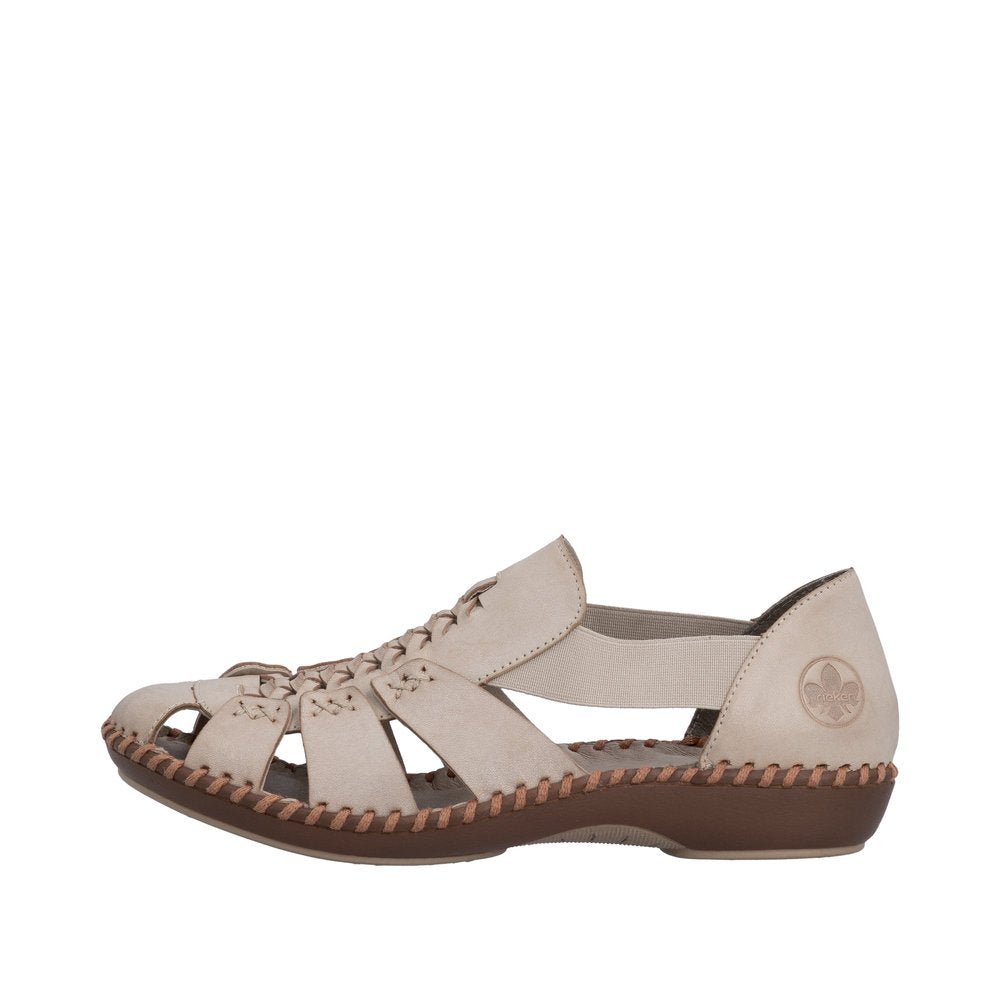 Pantofi din Piele Naturala Rieker M1679 - 60 - Rieker - amely.ro